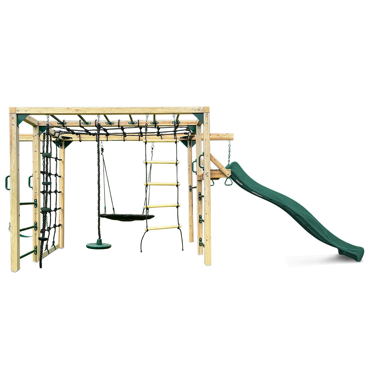 Lifespan Kids Orangutan Climbing Cube Jungle Gym Play Centre + Green Slide Lifespan