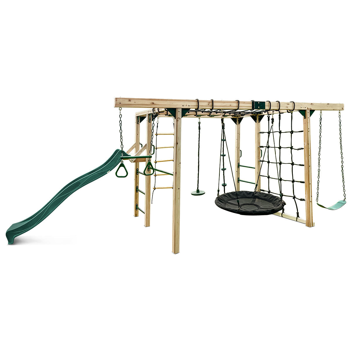 Lifespan Kids Orangutan Climbing Cube Jungle Gym Play Centre + Green Slide Lifespan