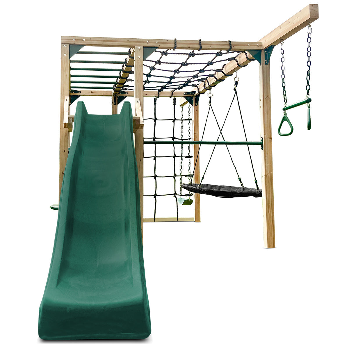 Lifespan Kids Orangutan Climbing Cube Jungle Gym Play Centre + Green Slide Lifespan
