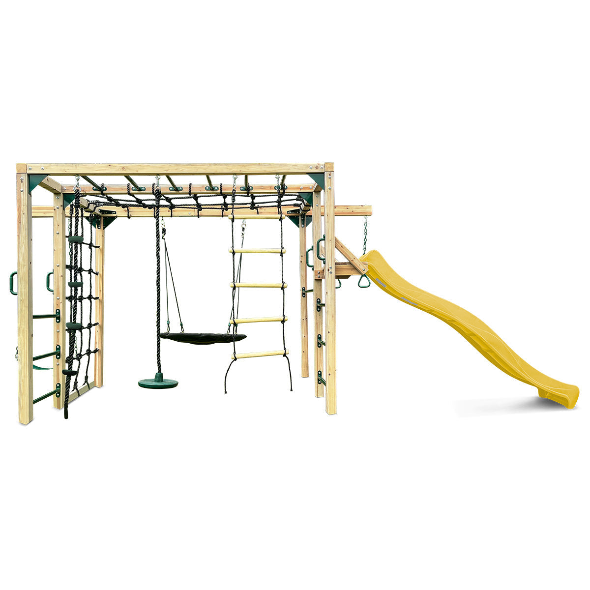 Lifespan Kids Orangutan Climbing Cube Jungle Gym Play Centre + Yellow Slide Lifespan