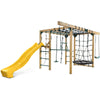 Lifespan Kids Orangutan Monkey Bars Jungle Gym Climbing Frame with 2.2m Slide (Yellow)