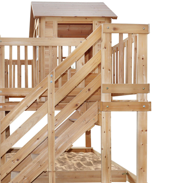 Lifespan Kids Silverton Cubby House with 1.8m Slide (Blue) Awezingly