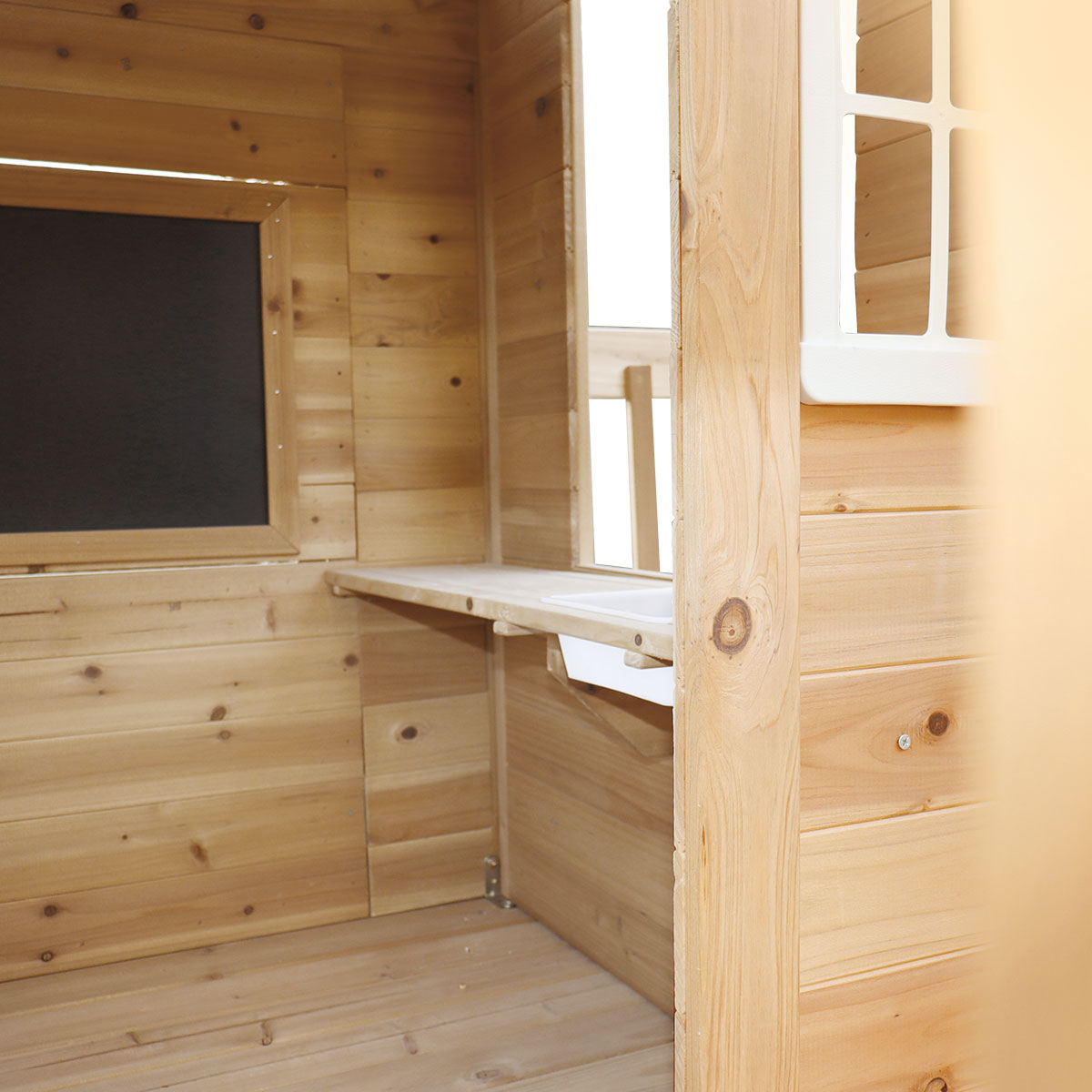 Lifespan Kids Silverton Cubby House with 1.8m Slide (Blue) Awezingly