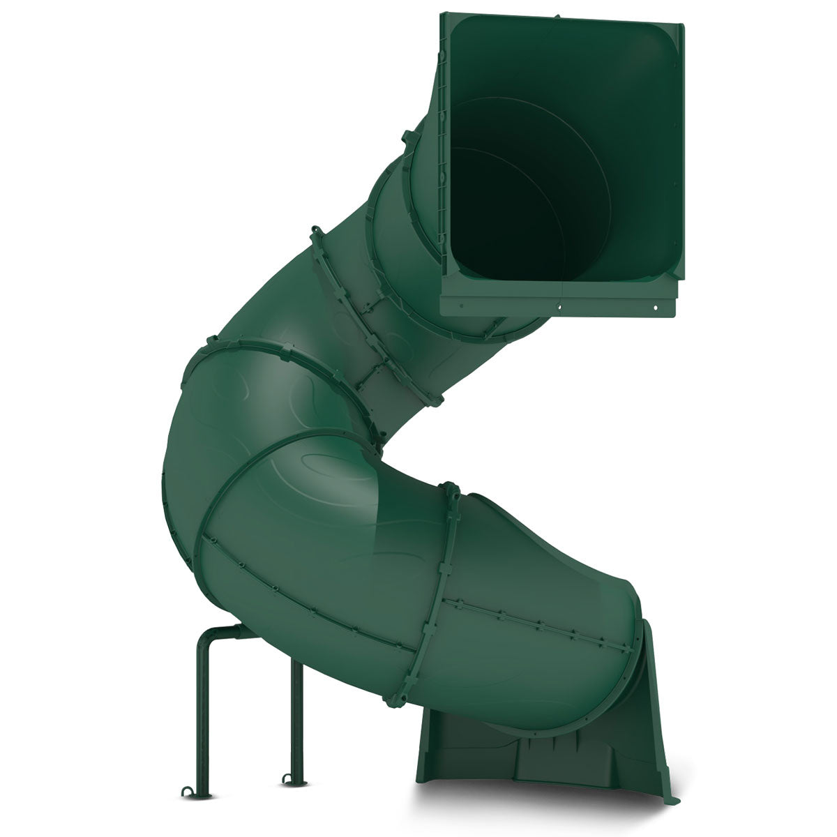 Lifespan Kids Spiral Tube Slide - Green Awezingly