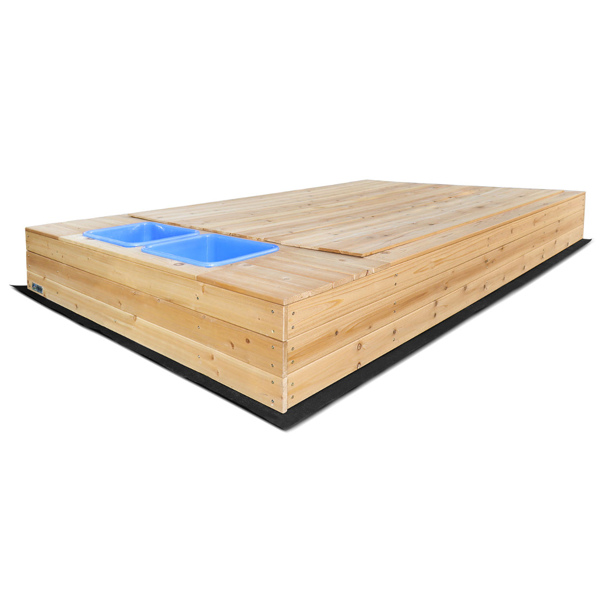 Lifespan Kids Mighty Sandpit with Wooden Cover Lifespan