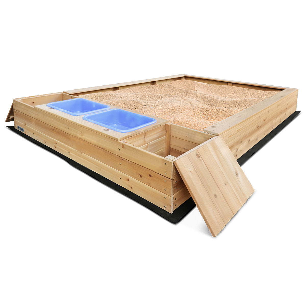 Lifespan Kids Mighty Sandpit with Wooden Cover Lifespan