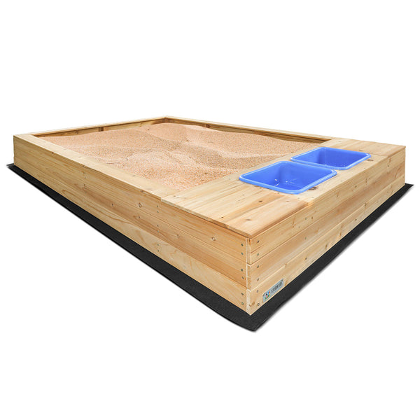 Lifespan Kids Mighty Sandpit with Wooden Cover Lifespan