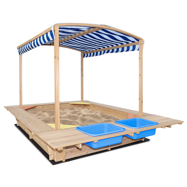 Lifespan Kids Playfort Sandpit with Canopy Lifespan