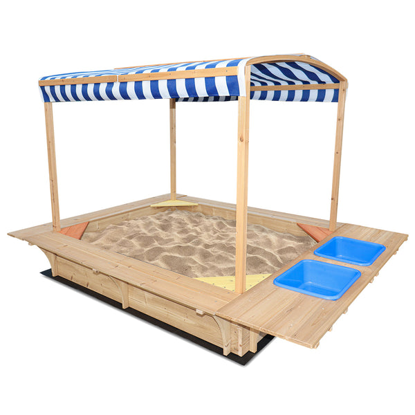 Lifespan Kids Playfort Sandpit with Canopy Lifespan
