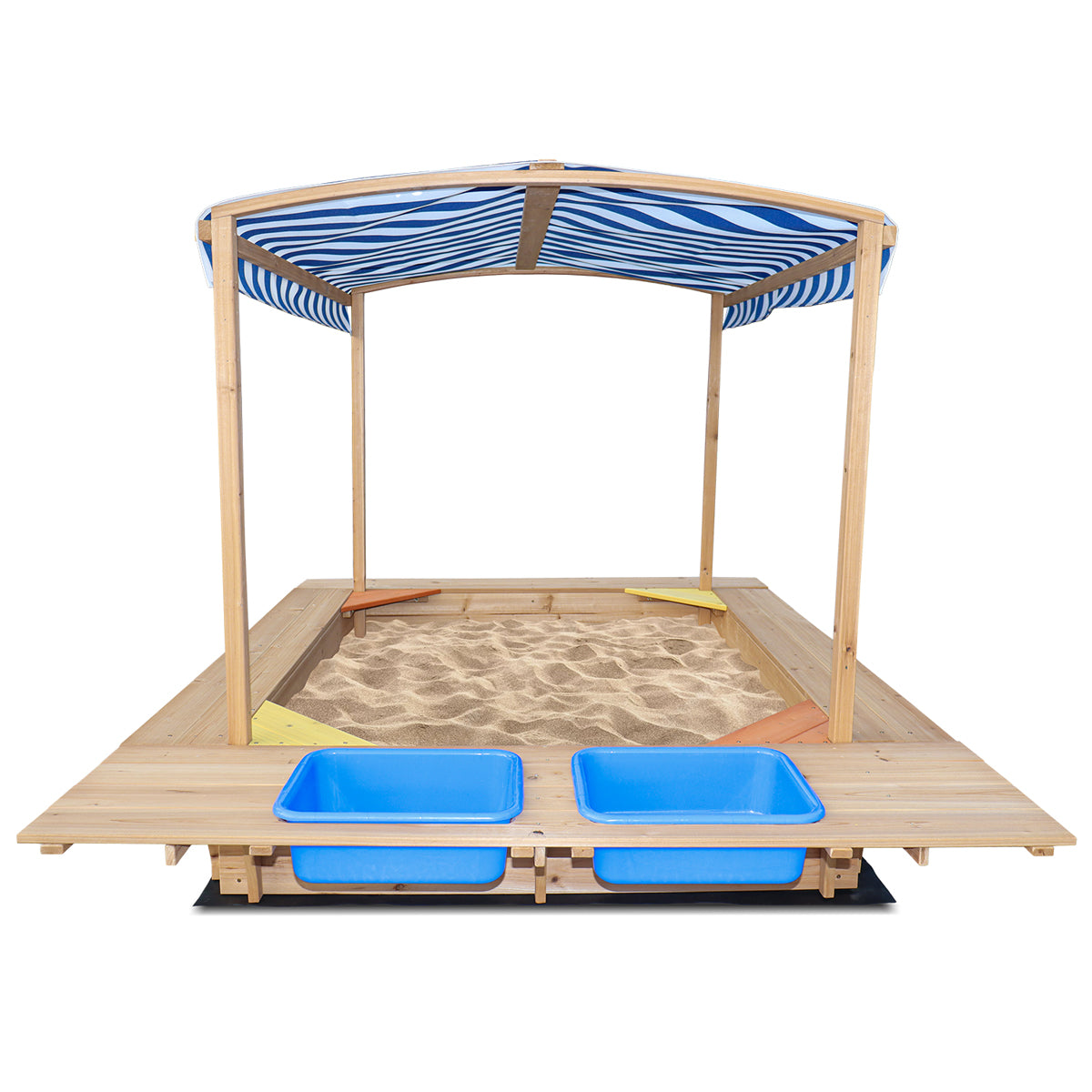 Lifespan Kids Playfort Sandpit with Canopy Lifespan
