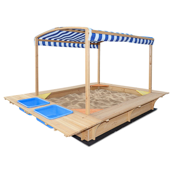 Lifespan Kids Playfort Sandpit with Canopy Lifespan