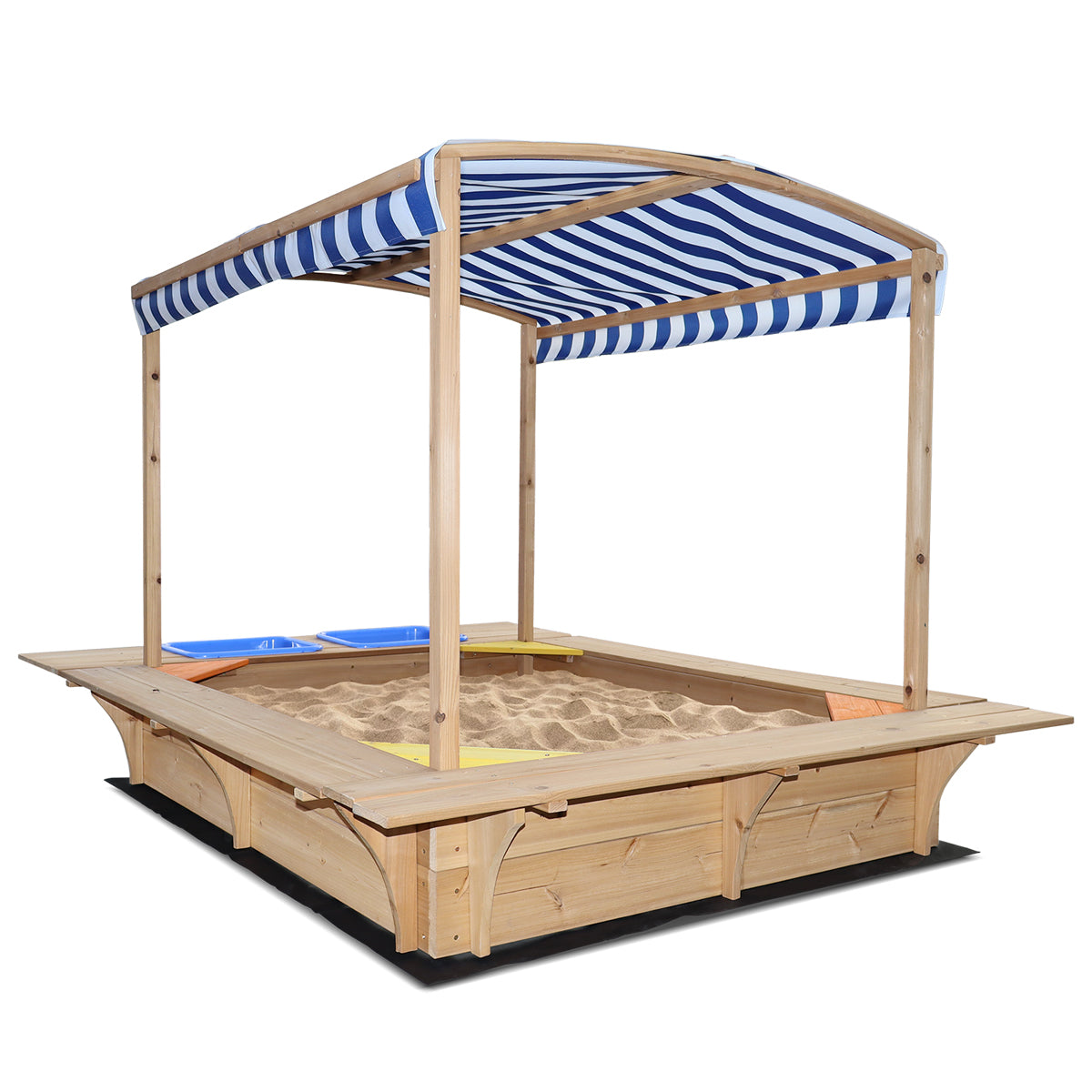 Lifespan Kids Playfort Sandpit with Canopy Lifespan