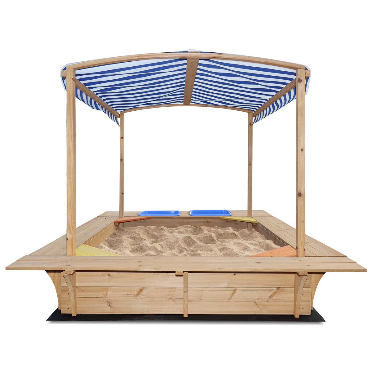 Lifespan Kids Playfort Sandpit with Canopy Lifespan