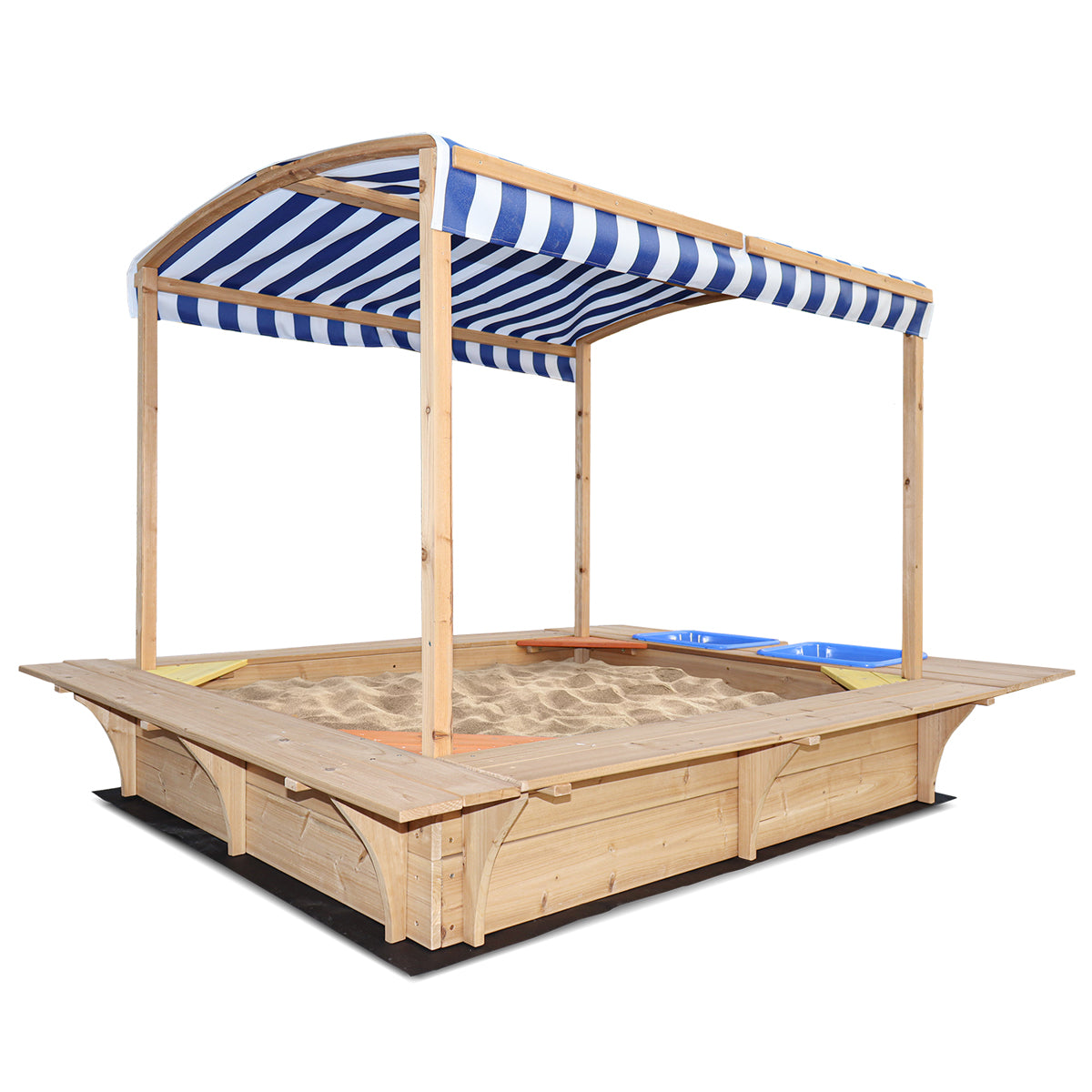 Lifespan Kids Playfort Sandpit with Canopy Lifespan