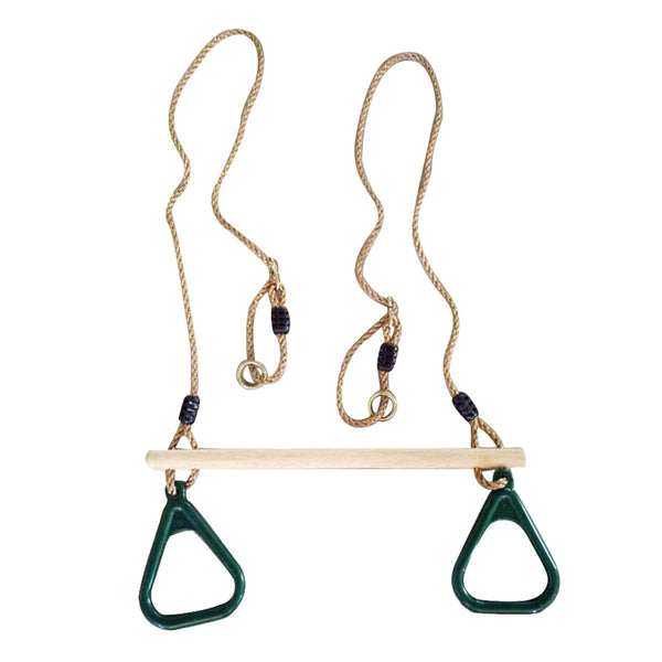 Lifespan Kids Bloom Growable Swing Set with Baby Seat (Green), Belt Swing & Trapeze Awezingly