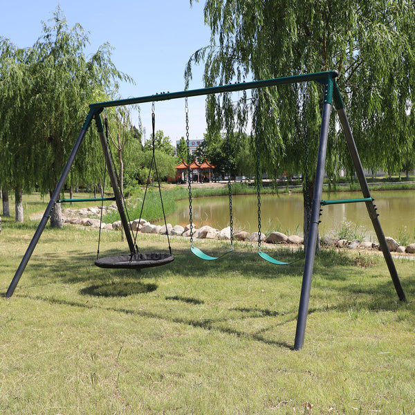 Lifespan Kids Titan Commercial Steel Swing Set Lifespan