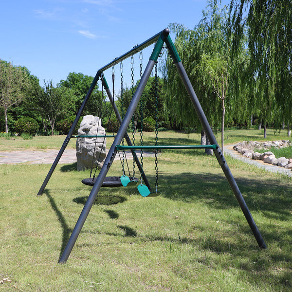 Lifespan Kids Titan Commercial Steel Swing Set Lifespan