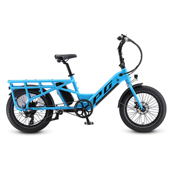 Progear E-Moover Cargo Bike - Electric Blue Awezingly