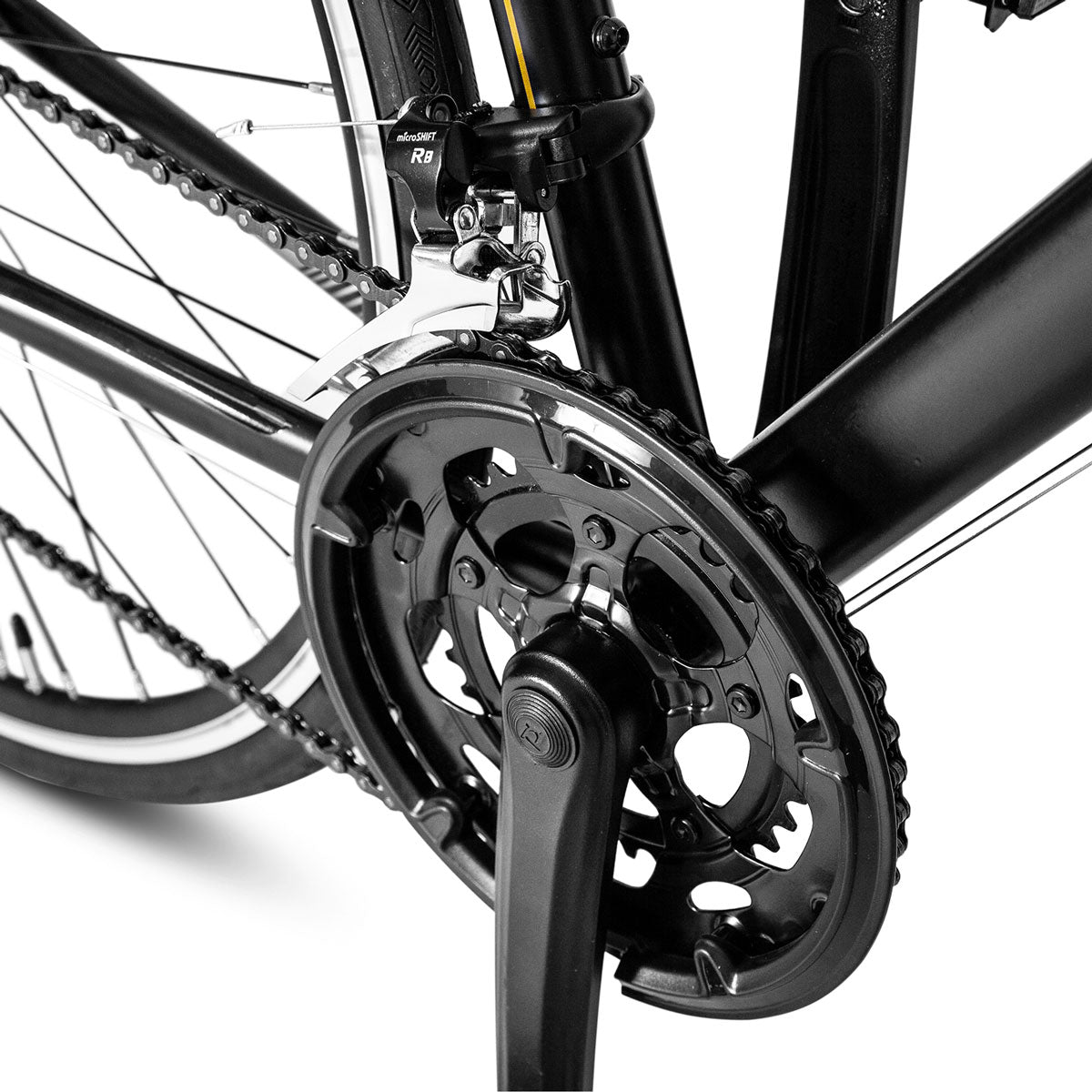 Progear Bikes RD120 Road Bike microSHIFT 700c x 56cm in Black Ember Progear