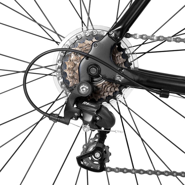 Progear Bikes RD120 Road Bike microSHIFT 700c x 56cm in Black Ember Progear