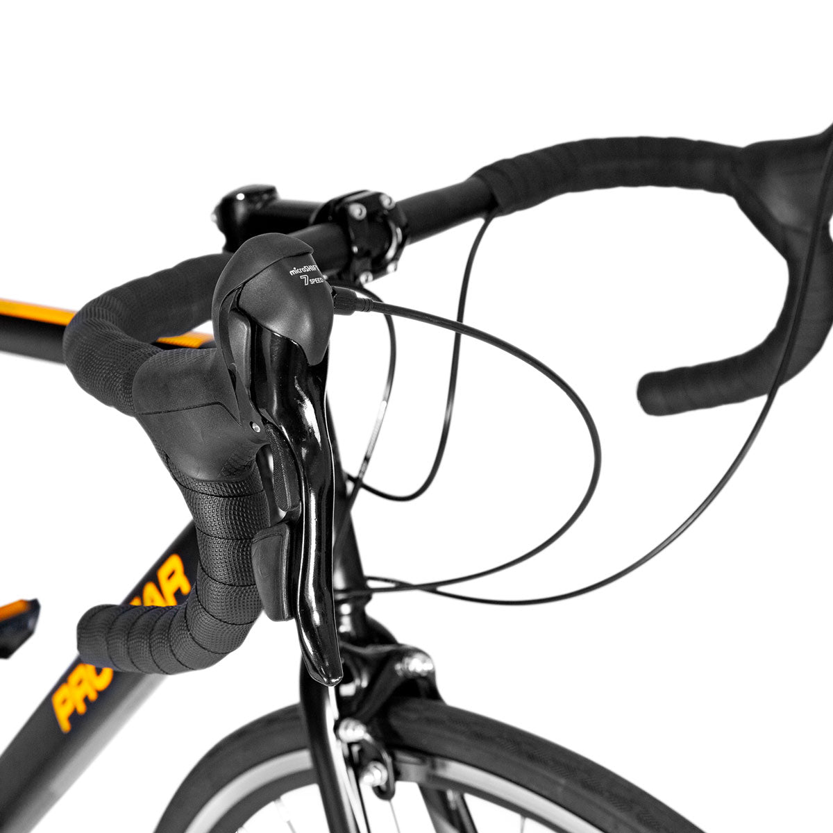 Progear Bikes RD120 Road Bike microSHIFT 700c x 59cm in Black Ember Awezingly