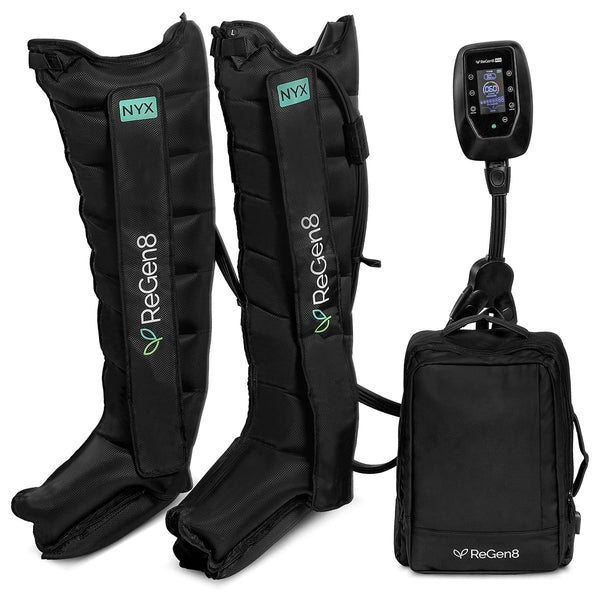 Regen8 Nyx 8-Chamber Compression Recovery Boots (Large, 175-190cm) Awezingly
