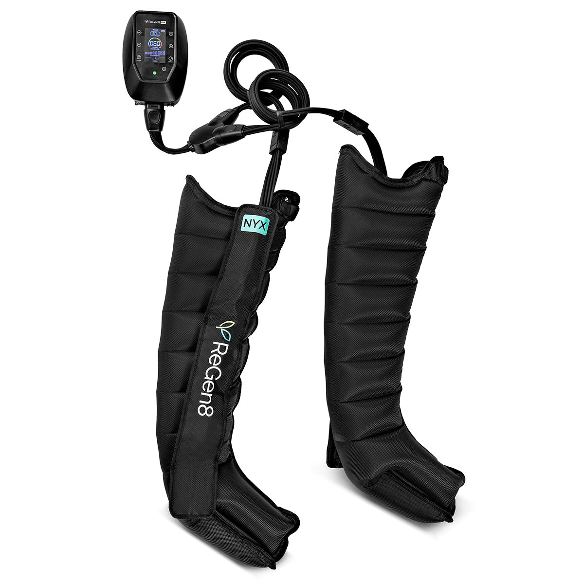 Regen8 Nyx 8-Chamber Compression Recovery Boots (Large, 175-190cm) Awezingly