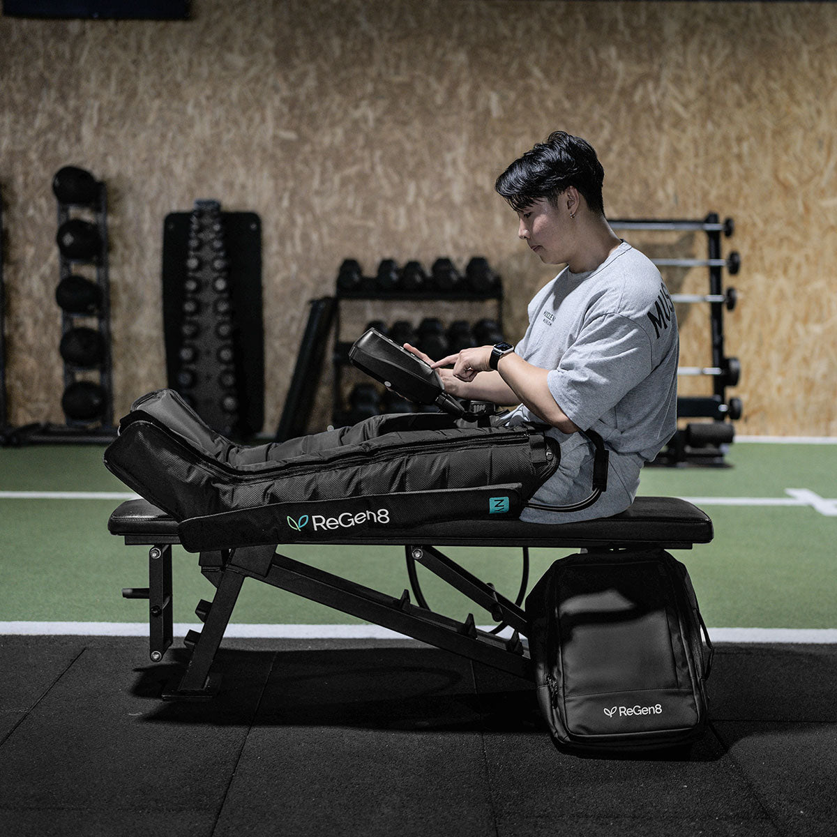 Regen8 Nyx 8-Chamber Compression Recovery Boots (Large, 175-190cm) Awezingly