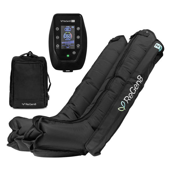 Regen8 Nyx 8-Chamber Compression Recovery Boots (Medium, 160-175cm) Awezingly
