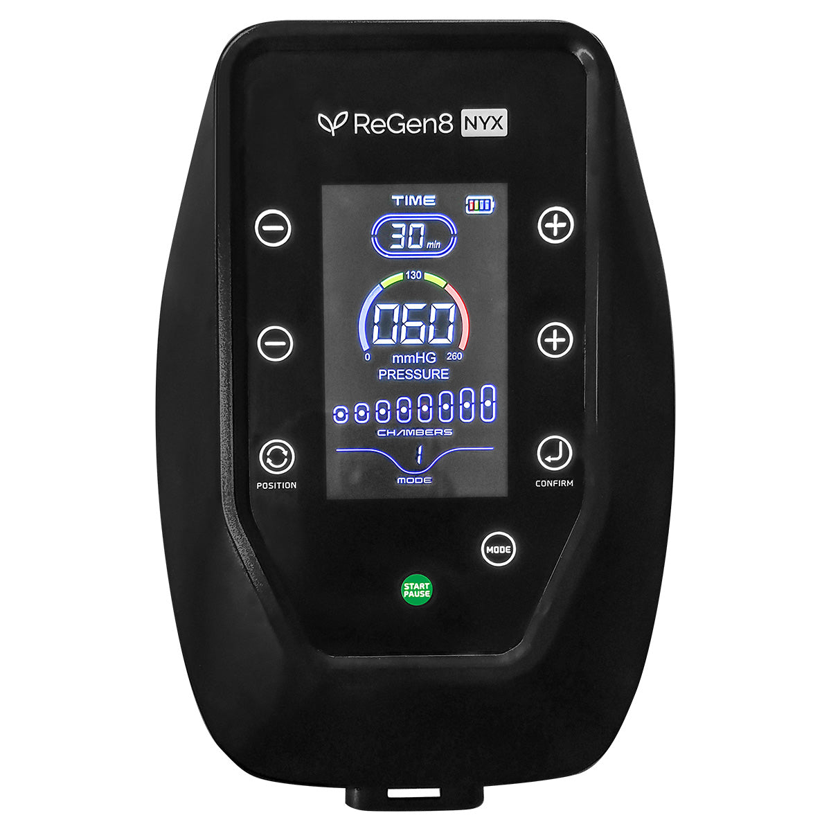 Regen8 Nyx 8-Chamber Compression Recovery Boots (Medium, 160-175cm) Awezingly