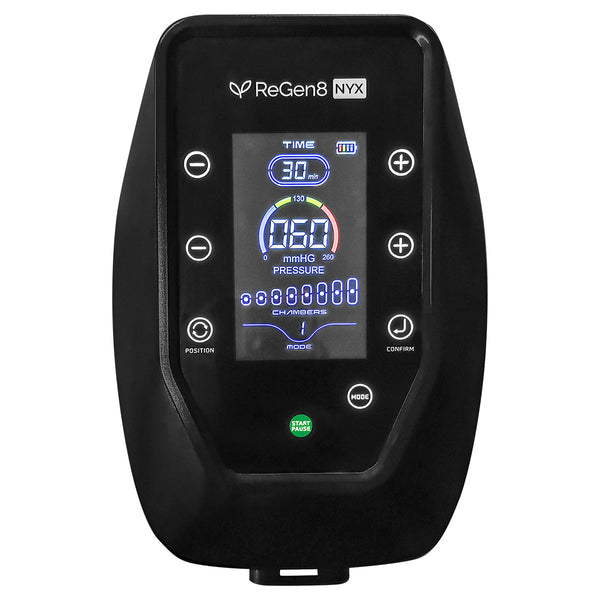 Regen8 Nyx 8-Chamber Compression Recovery Boots (Medium, 160-175cm) Awezingly