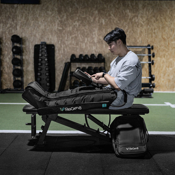 Regen8 Nyx 8-Chamber Compression Recovery Boots (Medium, 160-175cm) Awezingly