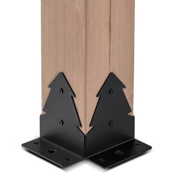 Yardtopia Fremantle 3.6m x 3m Timber & Steel Gable Roof Gazebo Awezingly