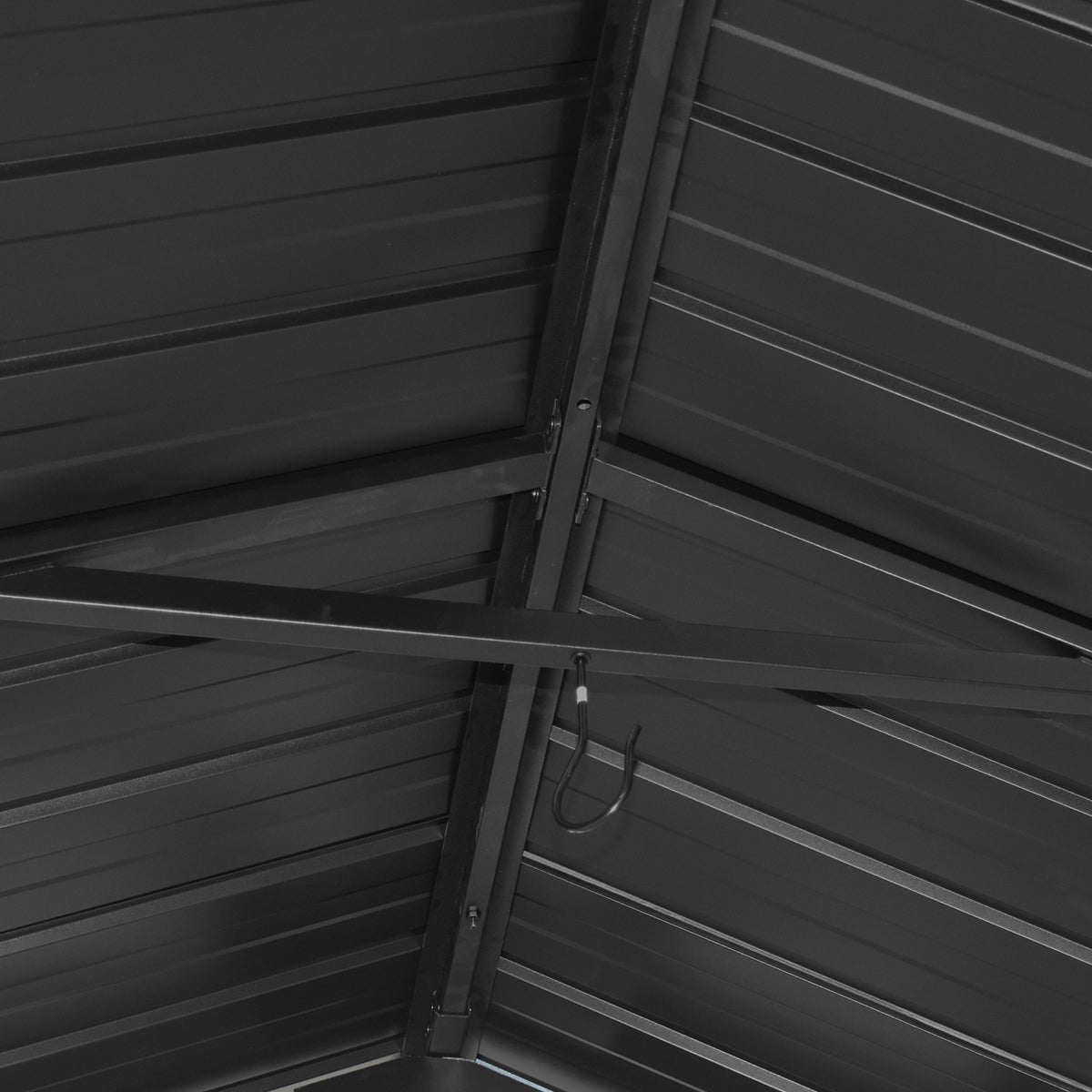 Yardtopia Oslo XL 3.6m x 2.4m BBQ/Grill Timber & Steel Gable Roof Gazebo Awezingly