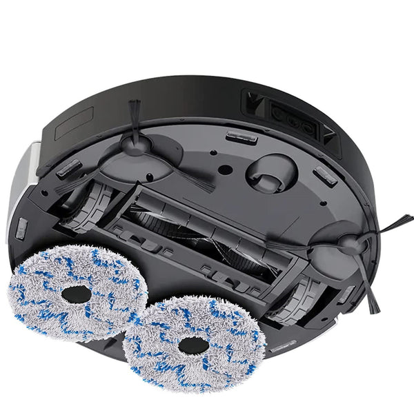 4 X  Mop Pads for Ecovacs Deebot X1 Series Robot Vacuum Cleaners Awezingly