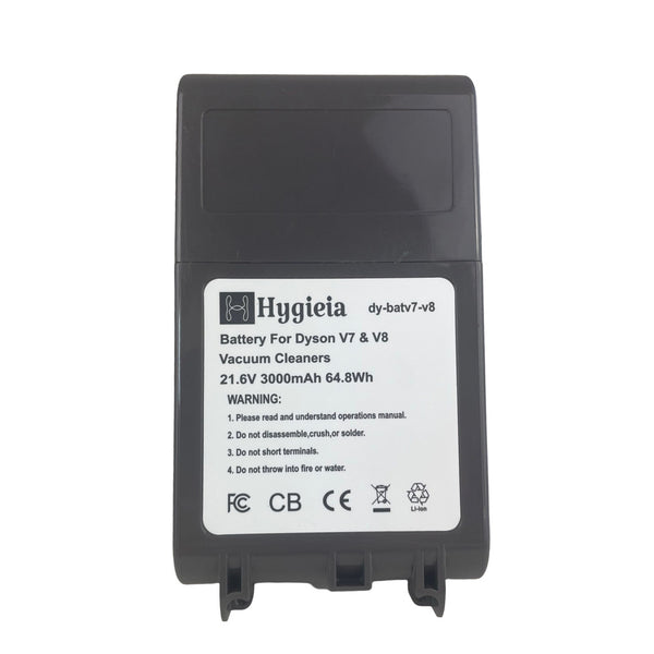 Hygieia Battery - Dual Fit  For ALL Style Dyson V7 & V8 (SV10, SV11, SV25, SV37) Models Awezingly