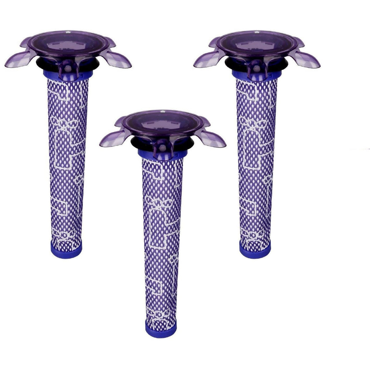 Hygieia 3 X Star Pre-Filters For Dyson V7 & V8 Vacuum Cleaners Awezingly