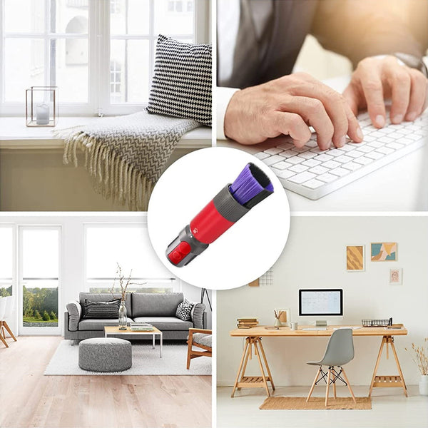 Scratch-Free, Self cleaning Dusting Brush for Dyson V7, V8, V10, V11, V12 & V15 Awezingly