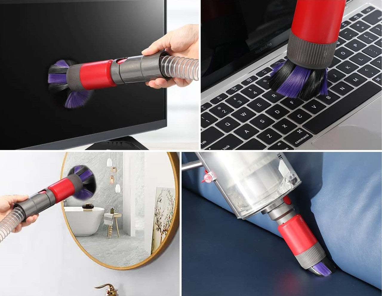 Scratch-Free, Self cleaning Dusting Brush for Dyson V7, V8, V10, V11, V12 & V15 Awezingly