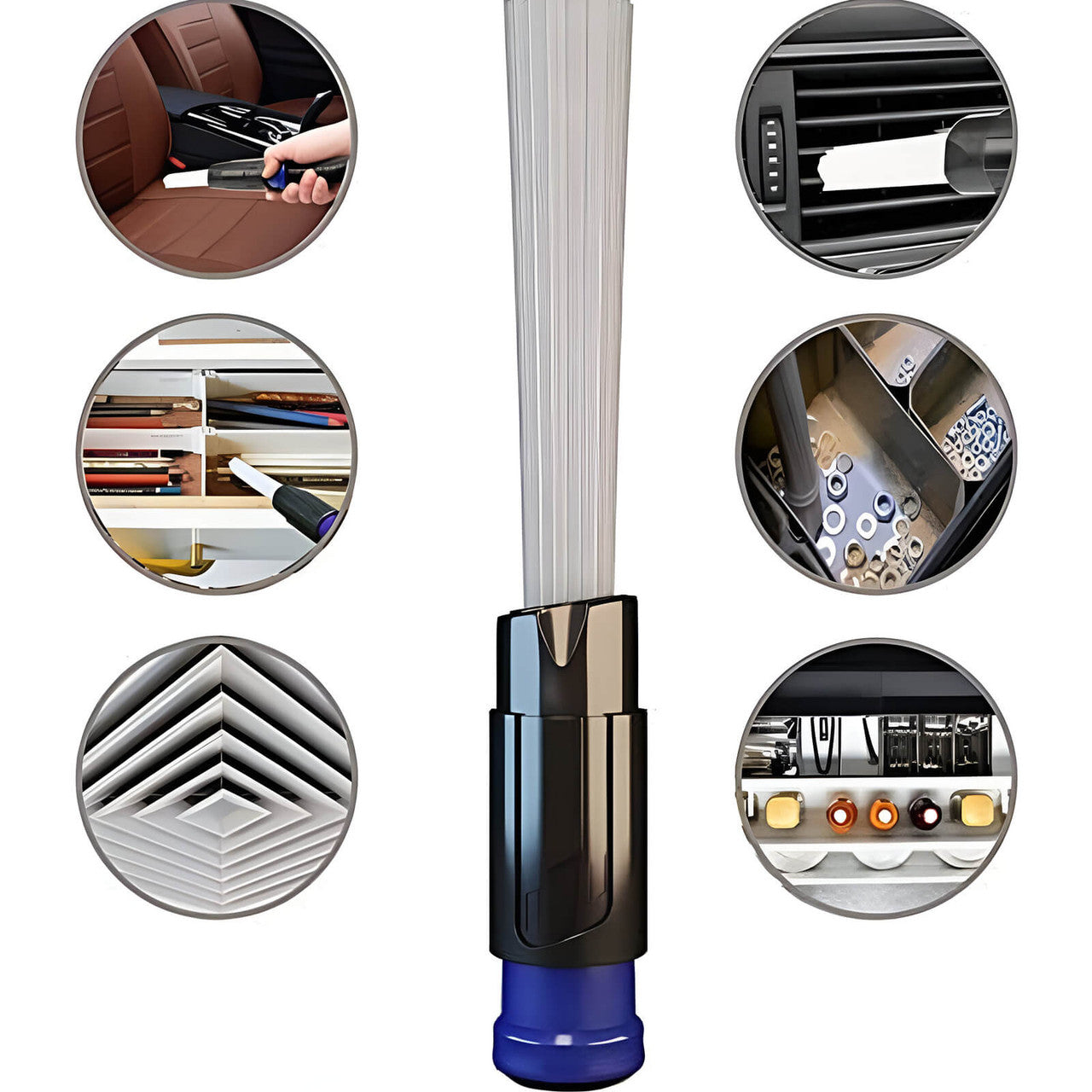 hygieia Straw Vacuum Attachment Dusting Brush For Dyson V7 V8 V10 V11 V12 V15 Gen5 & Outsize Awezingly