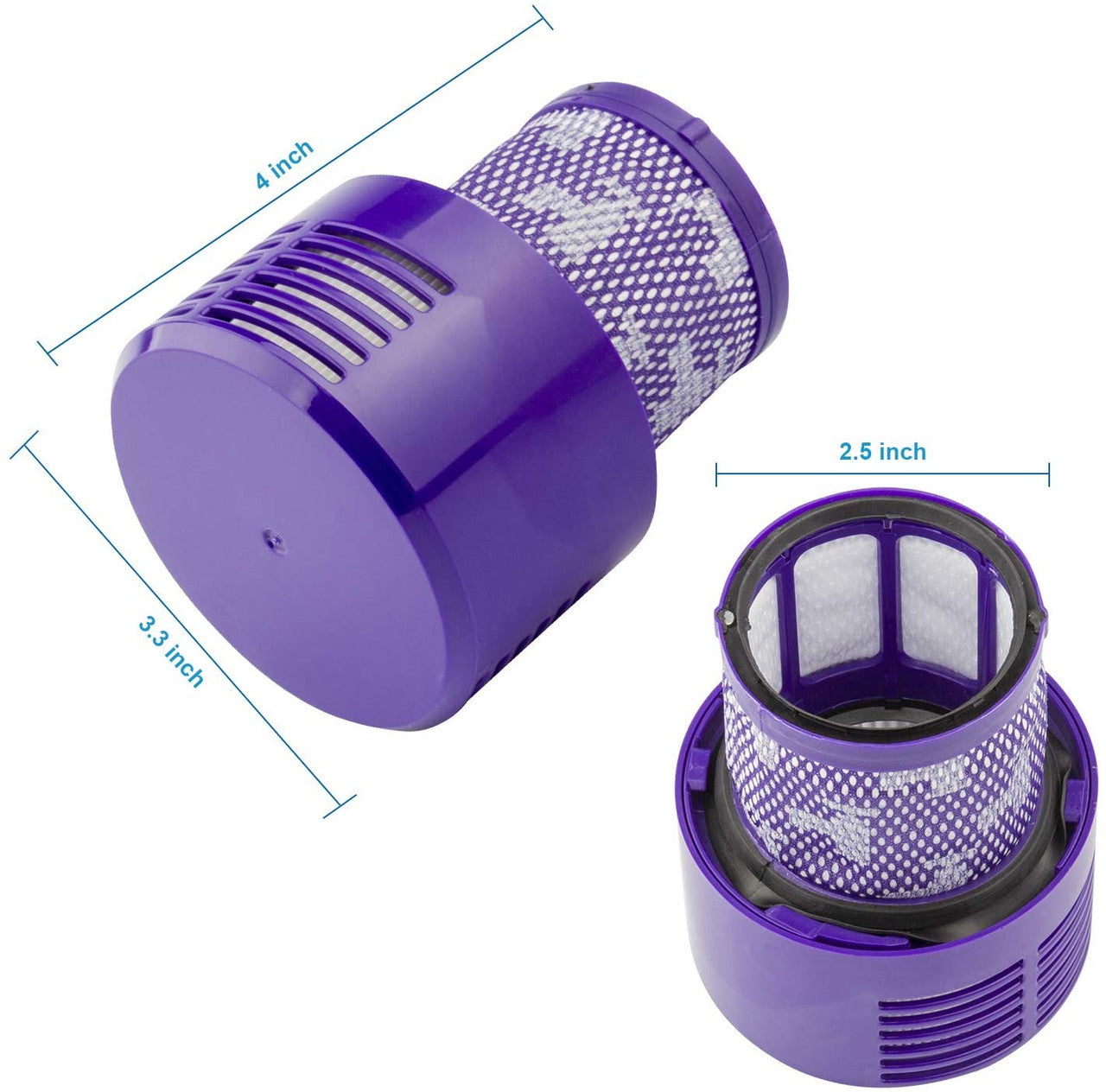 HEPA Filter for DYSON V10 Vacuum Cleaners Awezingly