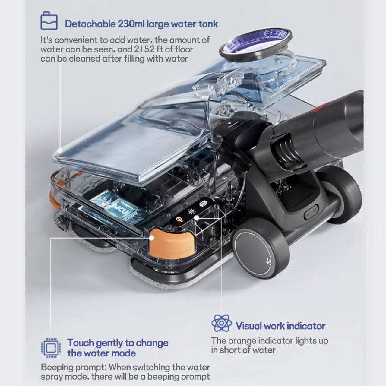 T6 Wet Dry Mop Head for Dyson V7, V8, V10, V11, V15 & GEN5 Vacuum Cleaners Awezingly