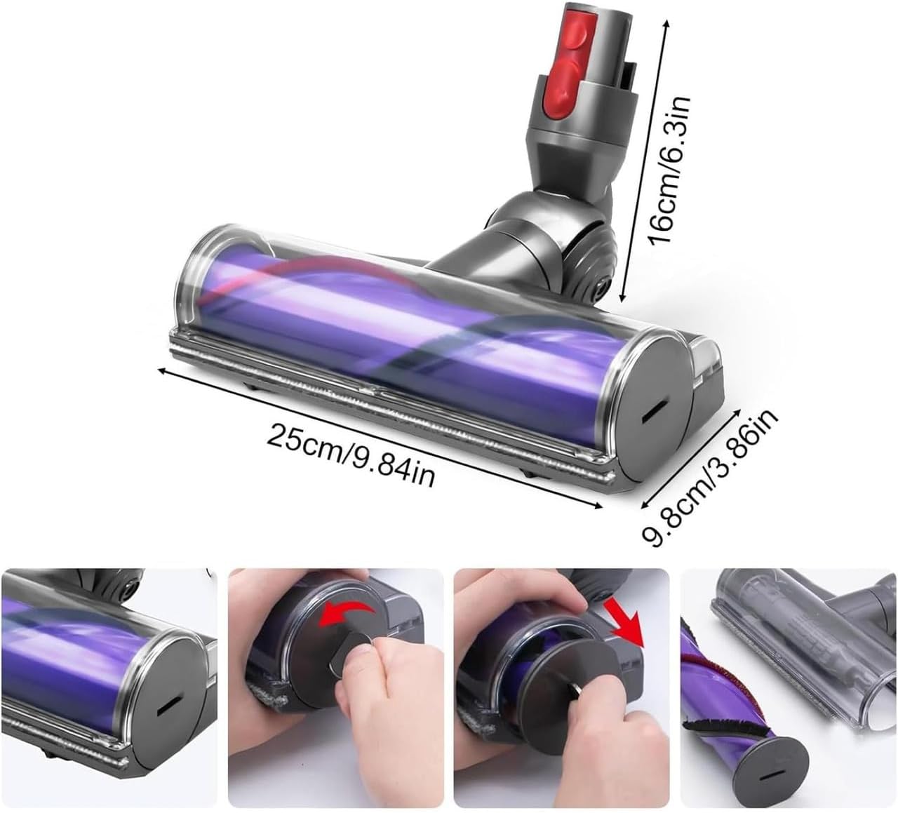 Hygieia Direct Drive Motorhead - For Dyson V7 V8 V10 V11 V15 & Outsize Models Awezingly