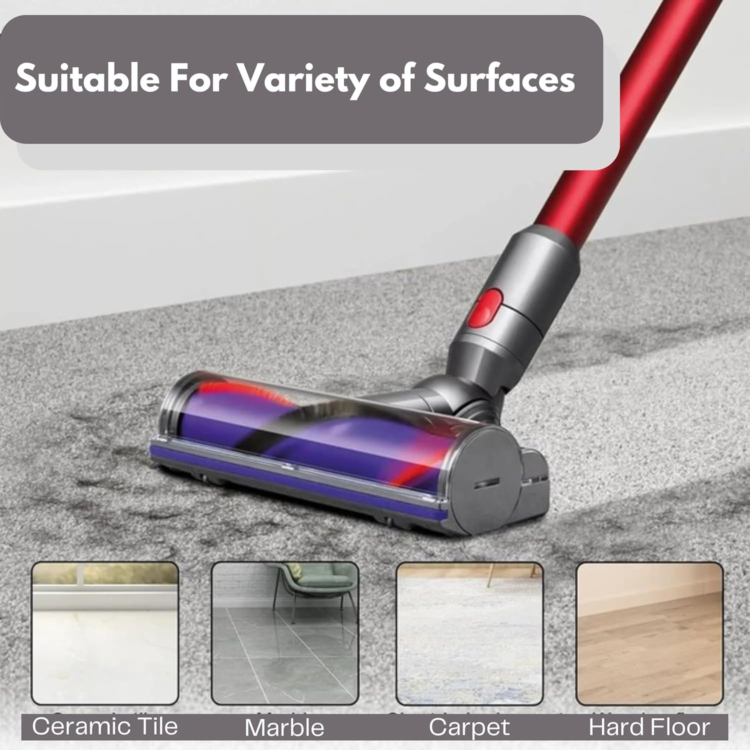 Hygieia Direct Drive Motorhead - For Dyson V7 V8 V10 V11 V15 & Outsize Models Awezingly