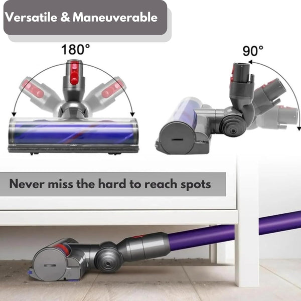 Hygieia Direct Drive Motorhead - For Dyson V7 V8 V10 V11 V15 & Outsize Models Awezingly