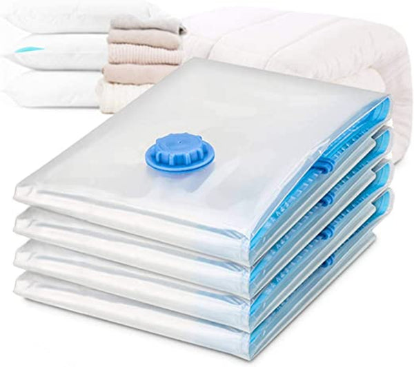 9 Pack Space Saver Vacuum Seal Storage Bag Kit, 2 Large, 5 Medium & 2 Small Awezingly