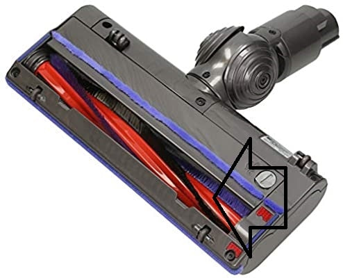 Roller Brush for DYSON V6 SV-03 and DC59, (225mm) vacuum cleaners Awezingly