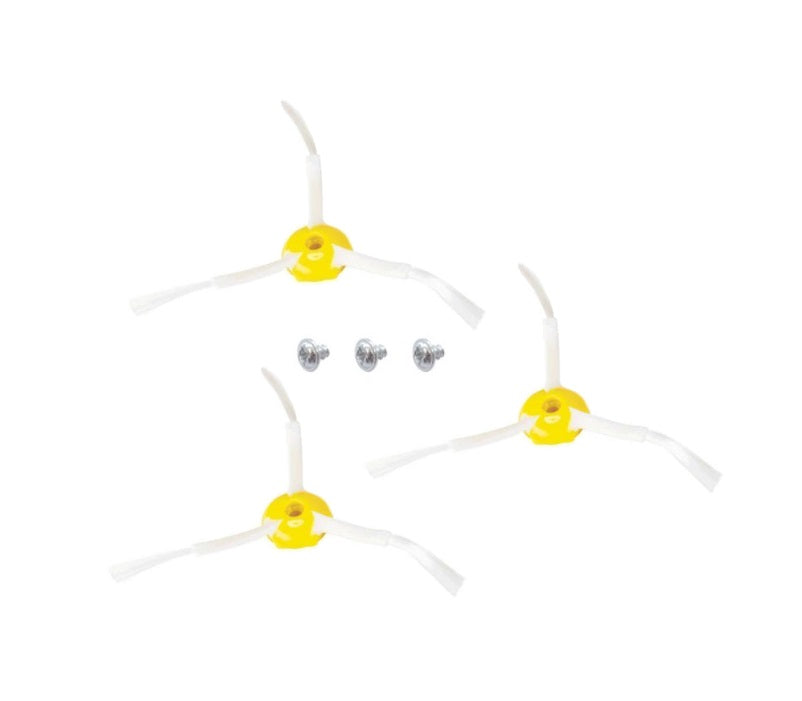 3 x spinning side brushes for iRobot Roomba 500 / 600 / 700 / 800 /900 series Awezingly