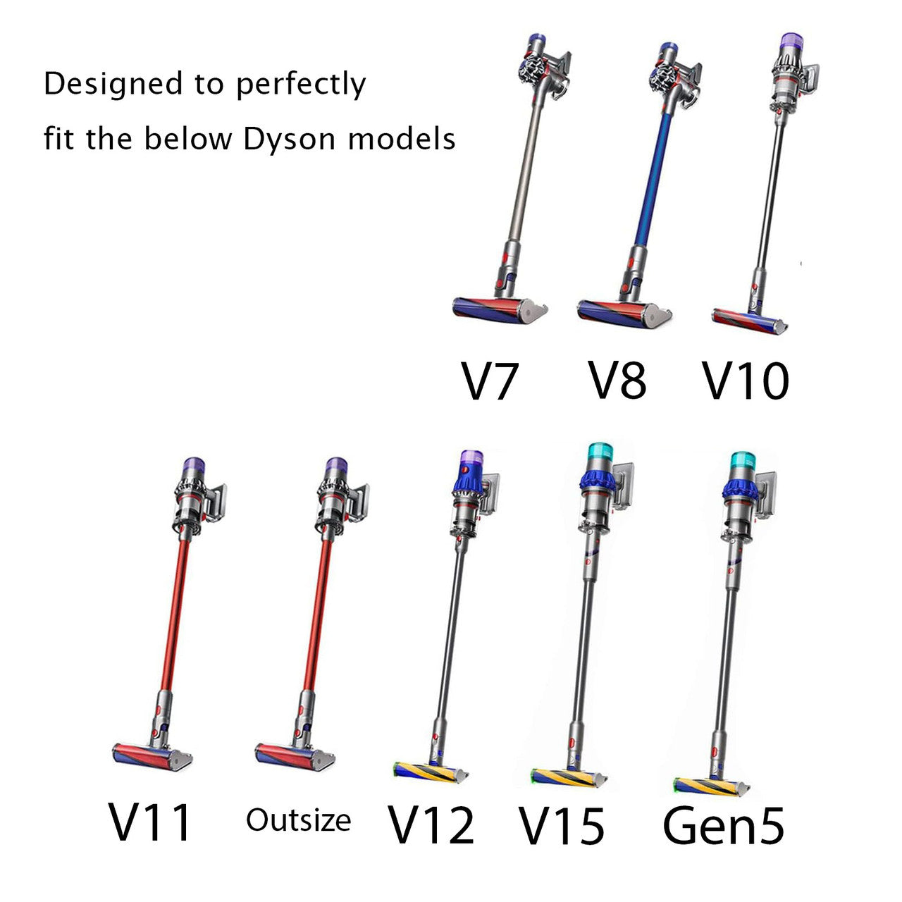 Tool kit for DYSON V7, V8, V10, V11, V12 & V15  vacuum cleaners Awezingly