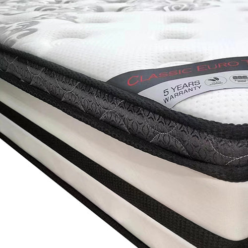 Double Mattress Euro Top Memory Foam Non-woven Pocket Spring Does Not Apply